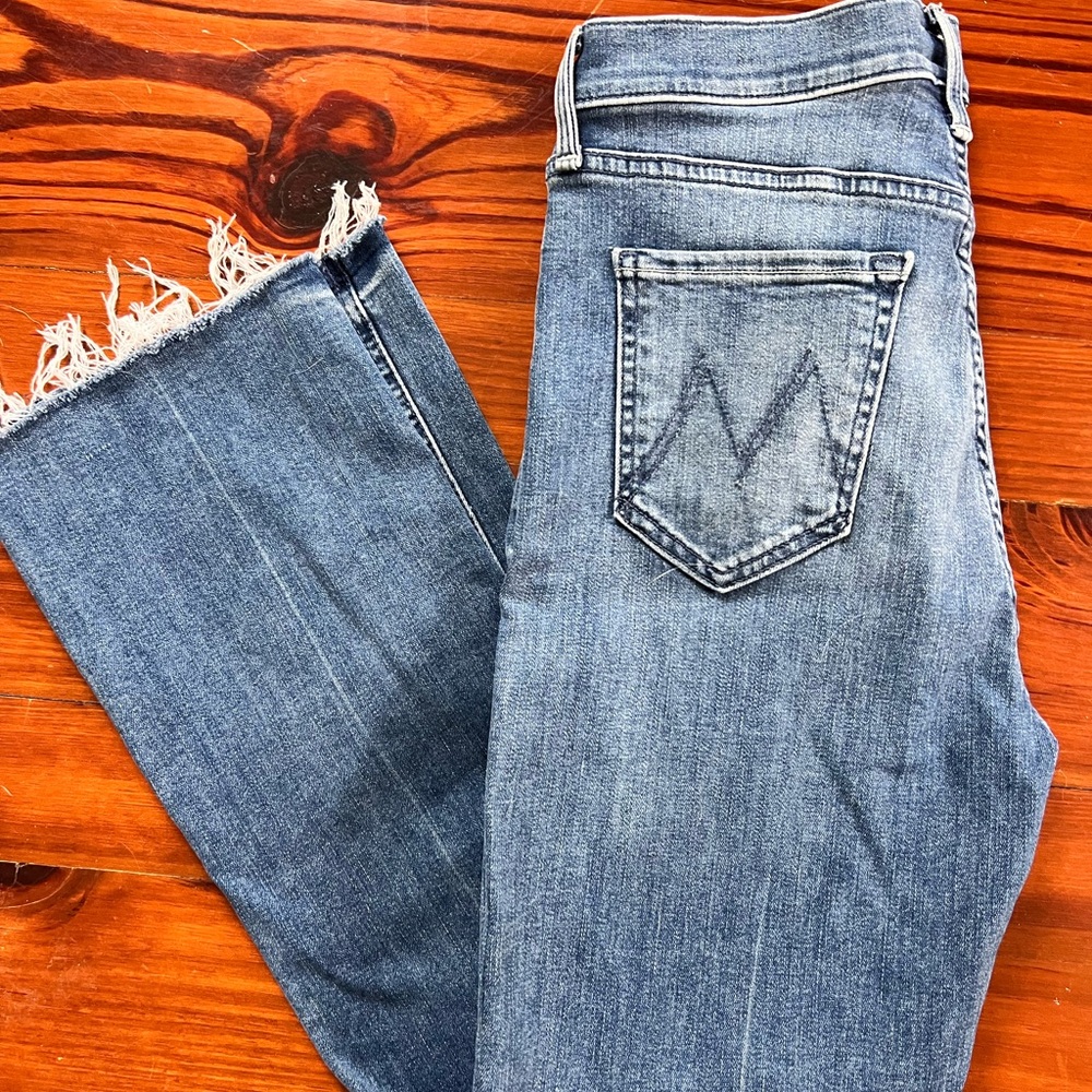 Mother The Tripper Ankle Fray Jean